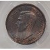 AUSTRALIA 1939 . HALF 1/2 PENNY . ROO . PCGS MS63